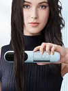 Cordless Hair Straightener Brush USB Rechargeable Portable Straightening Comb with 3 Temperature Settings & LED Display for Women Gift Idea for Home Travel