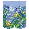Dragonfly - 9CT Partial Beaded Cross Stitch Kit(29x32cm)