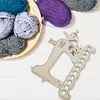 Wooden Hollow Cross Stitch Thread Board Embroidery Thread Organizer Plate