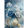 (Big Size)Flower - 11CT Stamped Cross Stitch - 40*60cm - Flower