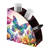 DIY Diamond Painting Kit Triangle Shaped Organizer Box Wooden Storage Box