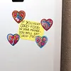 4pcs Diamond Painting Cartoon Refrigerator Magnets Sticker Kit