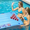 Inflatable Pong Floaty Summer Pool Party Decorations Floating Pong Table Float