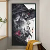 Witch Castle Scenery Silhouette-11CT Stamped Cross Stitch 40*70cm/15.75*27.56in(Big Size)