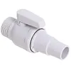 2-Way Ball Valve Float Valve Pool Filter Stop Connector for Home Backyard Plunge
