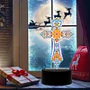5D DIY Diamond Painting 7 Color Night Light Lamp Home Decoration Ornament Gift Kit(Cross)