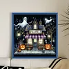 Halloween Store-11CT Stamped Cross Stitch 40*40cm/15.75*15.75in