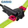 Casio GBD-H2000-1A9ER Męski Cyfrowy Zegarek Kwarcowy Plastikowy Pasek Neonowy Ż&oacute;łty Żywiczny Pasek Regularny Rozmiar