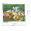 Snow White And The Seven Dwarfs-Full Round Diamond Painting 55*45CM