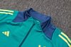 Joyfball 2024/2025 Ajax Long Zipped Jacket Green Football Jersey 1:1 Thai Quality 