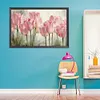 11CT Counted/Stamped Pink Tulip - Cross Stitch 35*50cm