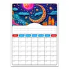 DIY Special Shaped Colorful Pattern 5D DIY Diamond Art Monthly Planner Kits