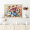 Flower - 9CT Full Beaded Cross Stitch Kit(51x40cm)