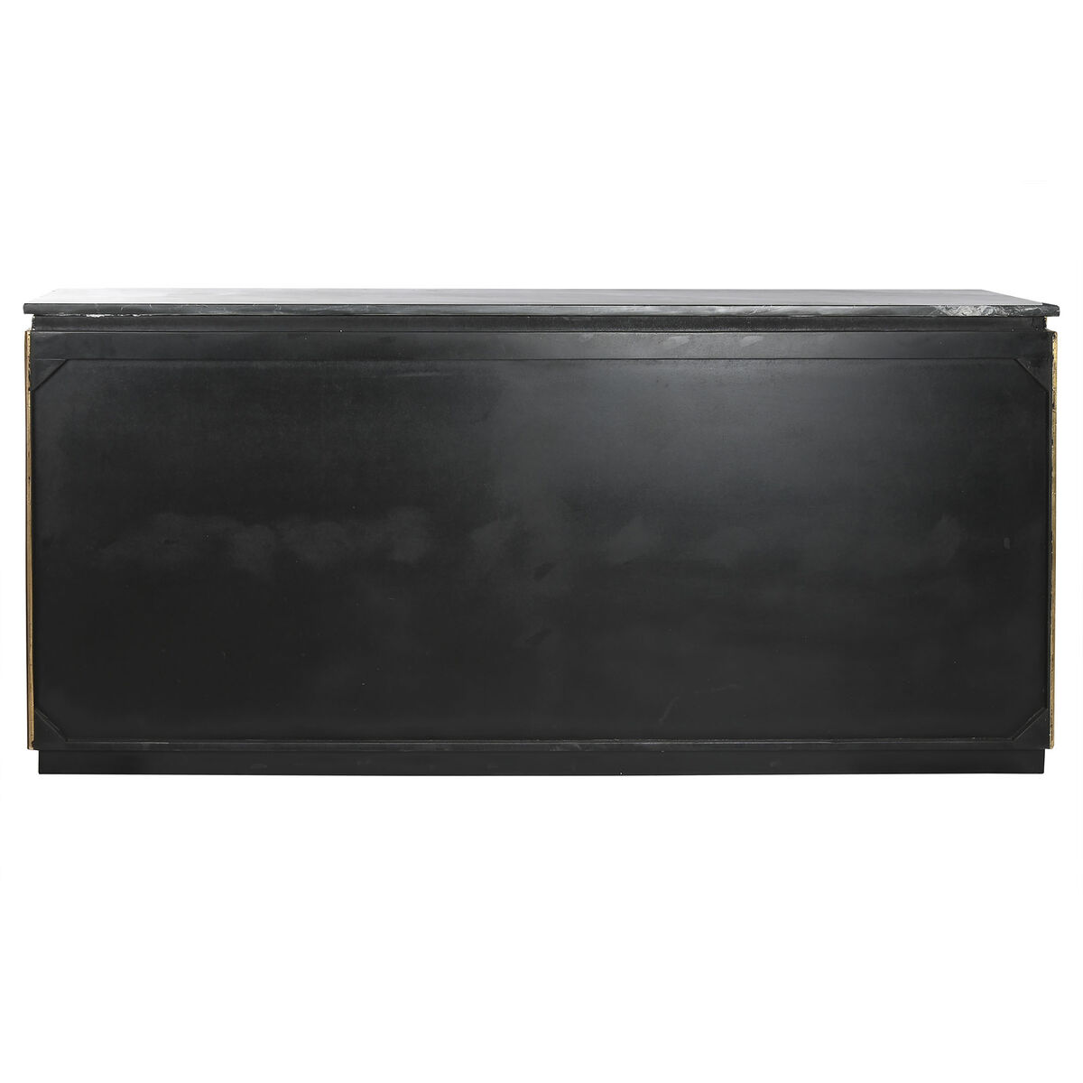 Sideboard Home ESPRIT Black Silver Brass Marble 180 x 40 x 85 cm 180 x 40 x 86 cm