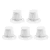 5pcs Car Vacuum Cleaner Filter Reusable Portable Car Vacuum Cleaner Accessories