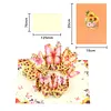 Sunflower Butterfly-Pop Up Greeting Card