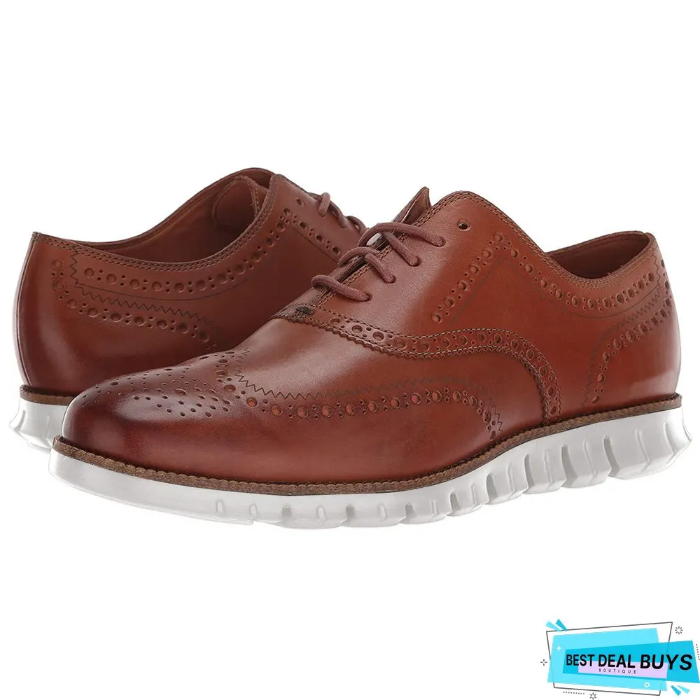 Men's Vintage Casual Brogue Shoes