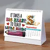 2026 DIY Special Shape Desktop Diamond Standing Calendar for Bedroom Living Room