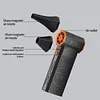 Thermal Snow Blower Rechargeable Electric Leaf Blowing Tool Turbine Dust Remover