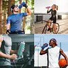 Special foldable water bottle cup with anti-leak valve and reusable BPA-free silicone collapsible travel water bottle cup for gym, camping, hiking, travel, sports, lightweight and durable