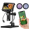 4.3 Inch Digital Microscope 1080P Coin Microscope PC View Soldering Microscope