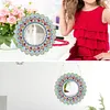 DIY Diamonds Painting Mirror Datura Special Shaped Crystal Drill Crafts Kit