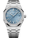 Silver 904L Steel Light Blue Dial - Automatic - 34mm