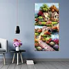 Village-Full Round Diamond Painting(85*45cm)