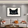 Black Cat -11CT Counted Cross Stitch Kit(40x60cm)