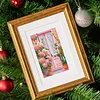 12pcs Flower Arch 5D DIY Square Drill Diamond Painting Kits for Adults Beginners Home Decor Diamonds Paintings Gem Art 5.91x7.09in