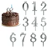 Reusable Numeral Birthday Candle Holder Set Number 0-9 for Party Anniversary