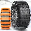 10 Pack Emergency Snow Tyre Chains for Trucks SUVs Reusable Winter Safety Chains