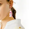 10 Pairs Double Sided Diamond Painting Earrings Gift for Women Girls (Style 1)
