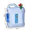 8L Water Container No Leakage Portable Camping Water Jug with Spigot Water Tank