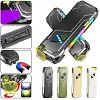 RGB LED Flashlight Rechargeable Flashlight 680 Lumens Work Light with Side Light