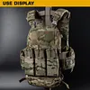 Nylon Micro Med kit Belt Mounted Medical Pouch Trauma Kit Bag for Chest Rig Vest