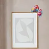 (US Local)Flower Parrot  Diamond Painting Door Corner Sign DIY Door Frame Decor