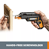Worx Electric Screwdriver, Rechargeable Cordless Electric Screwdriver Set with 6 Bits, Screw Holder, Charger
