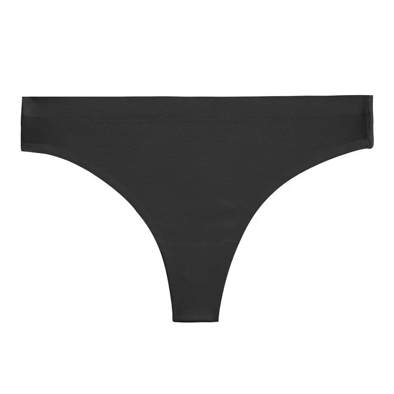FINETOO Women Thongs Floral Printing Panties for Female Underwear Nylon Seamless Underwear  Panty Sexy Flower G-string Lingerie