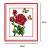 Flowers - 14CT Stamped Cross Stitch Kit(30x26cm)