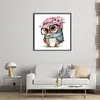 Owl - 18CT Stamped Cross Stitch 20*20cm/7.87*7.87in