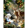 (Counted/Stamped) 11CT Deer - Cross Stitch 40*53cm/15.75*20.87in