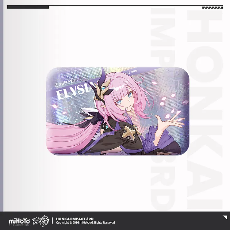 Honkai 3d Badges [Original Honkai Official Merchandise]