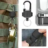 Magnetic Mini Carabiner Buckle Hook Stainless Steel Fishing Climbing Acessories