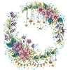 Garland -14CT Counted Cross Stitch Kit(36*40cm)