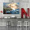 Seaside Lighthouse - 11CT Stamped Cross Stitch Kit(50*40cm)