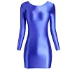 Men's sexy glossy dress