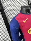2024/2025 Long Sleeve Barcelona Home 1:1 Thai Quality love fball