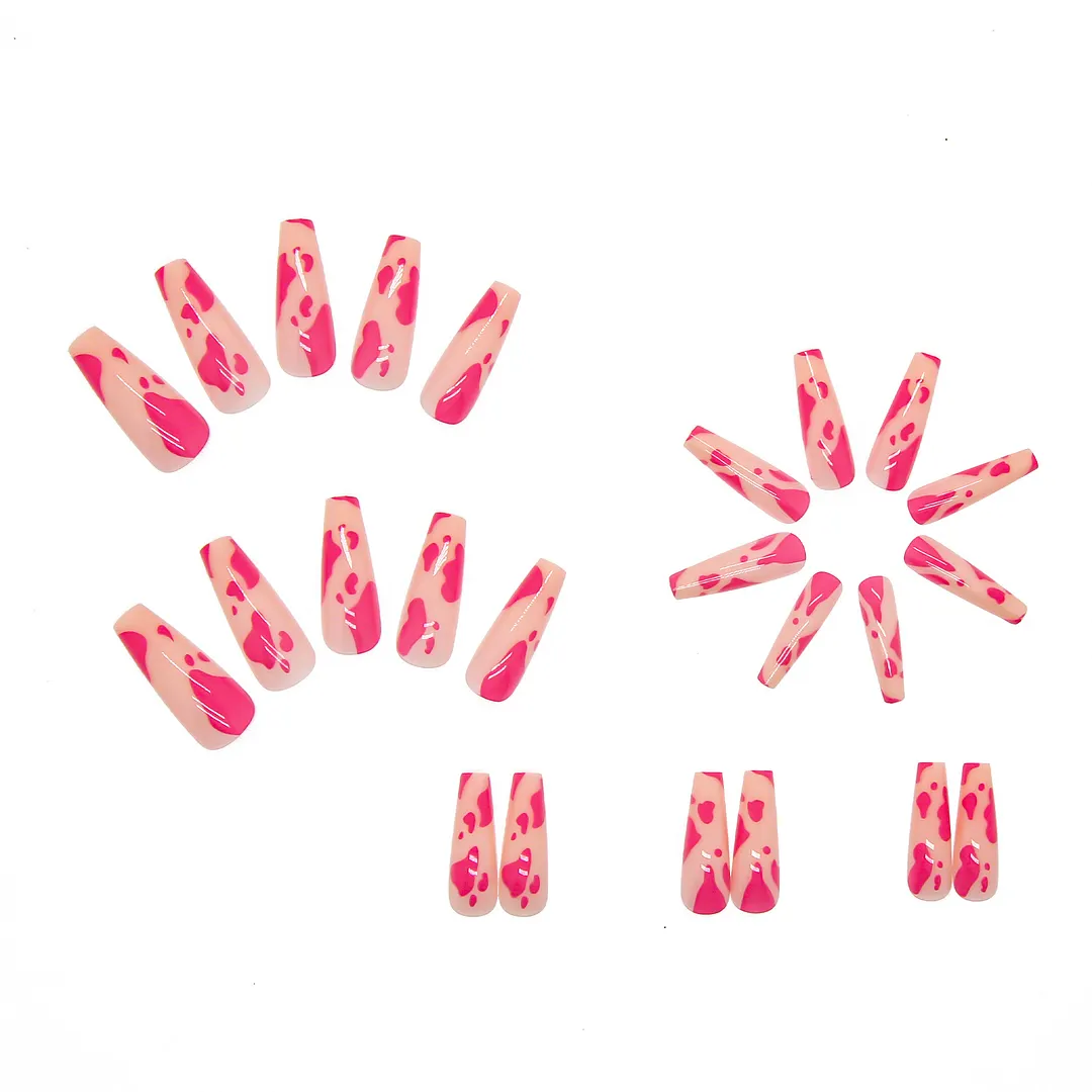 Churchf Churchf Nail Long Ballet Nail Fake Nail Nail Paste Press On Nails 24