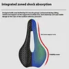 3D Print Hollow Bicycle Saddle Shockproof Cycling Cushion Lightweight MTB Seat